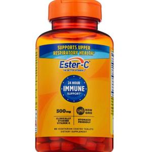 Ester-C 500mg Tablets – Non-Acidic Gentle Vitamin C for Sensitive Stomachs