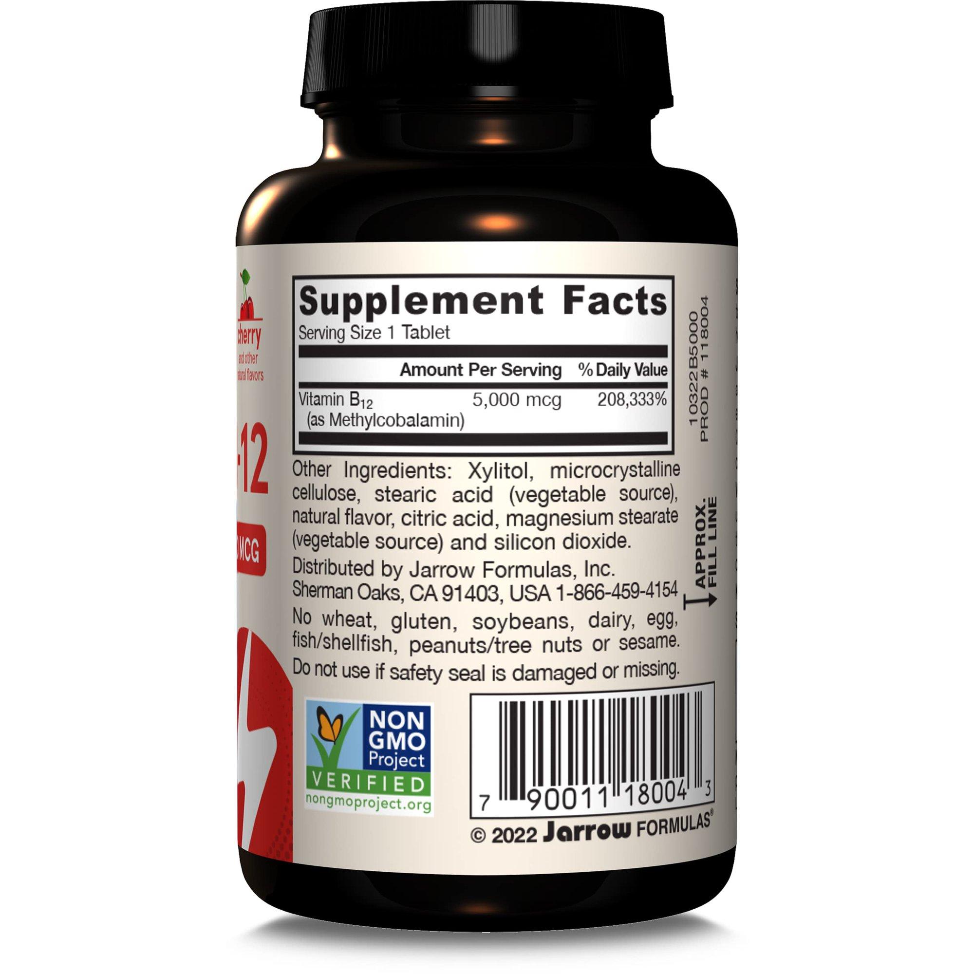 Jarrow Formulas Methyl B12 1000mcg methylcobalamin tablets USA imported supplement available in Pakistan