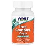 NOW Foods Iron Complex Capsules